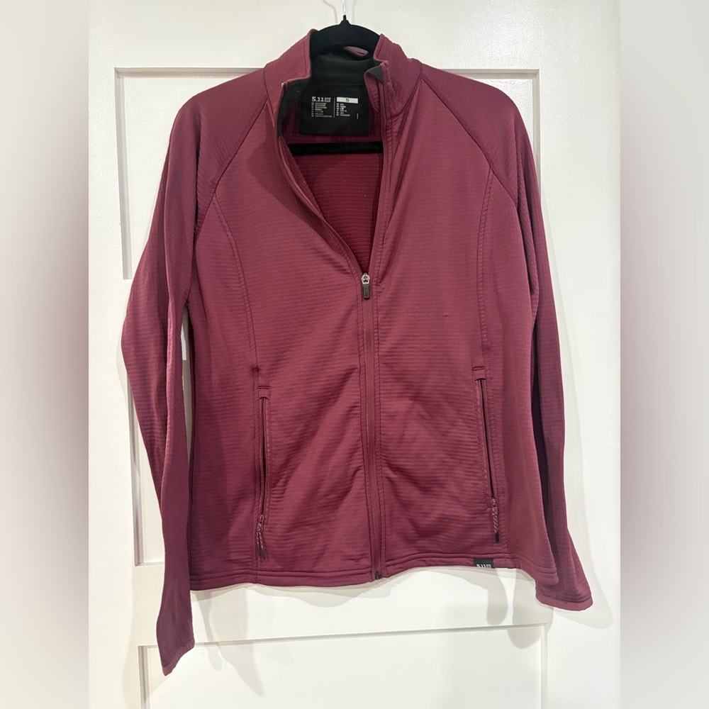 5.11 Tactical Women's Stratos Full Zip Jacket waffle top